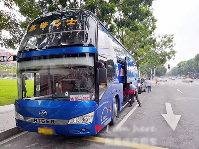 東莞團體旅游包大巴車,東莞市區到惠州雙月灣包53座大巴